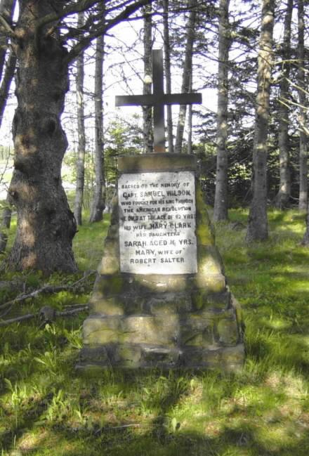 Diligent River: historic monument, west face