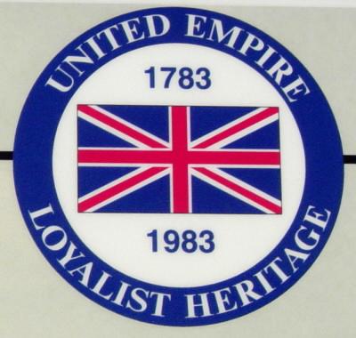 Country Harbour: Loyalist Trail roadside park, interpretative panel logo