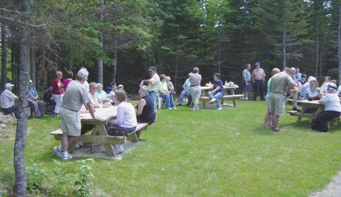 Country Harbour: Loyalist Trail roadside park