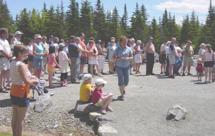 Country Harbour: Loyalist Trail roadside park