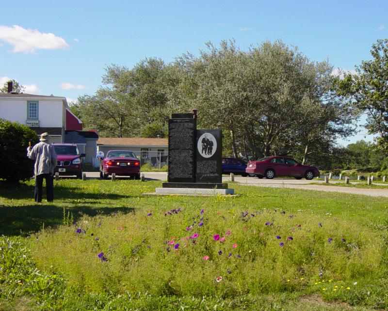 J.B. McLachlan monument, Glace Bay