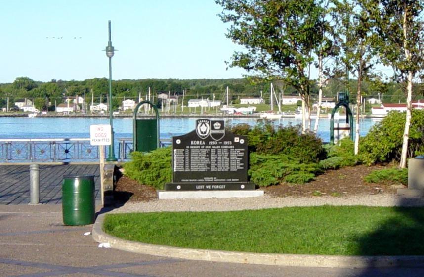 Sydney, Nova Scotia: Korean War memorial