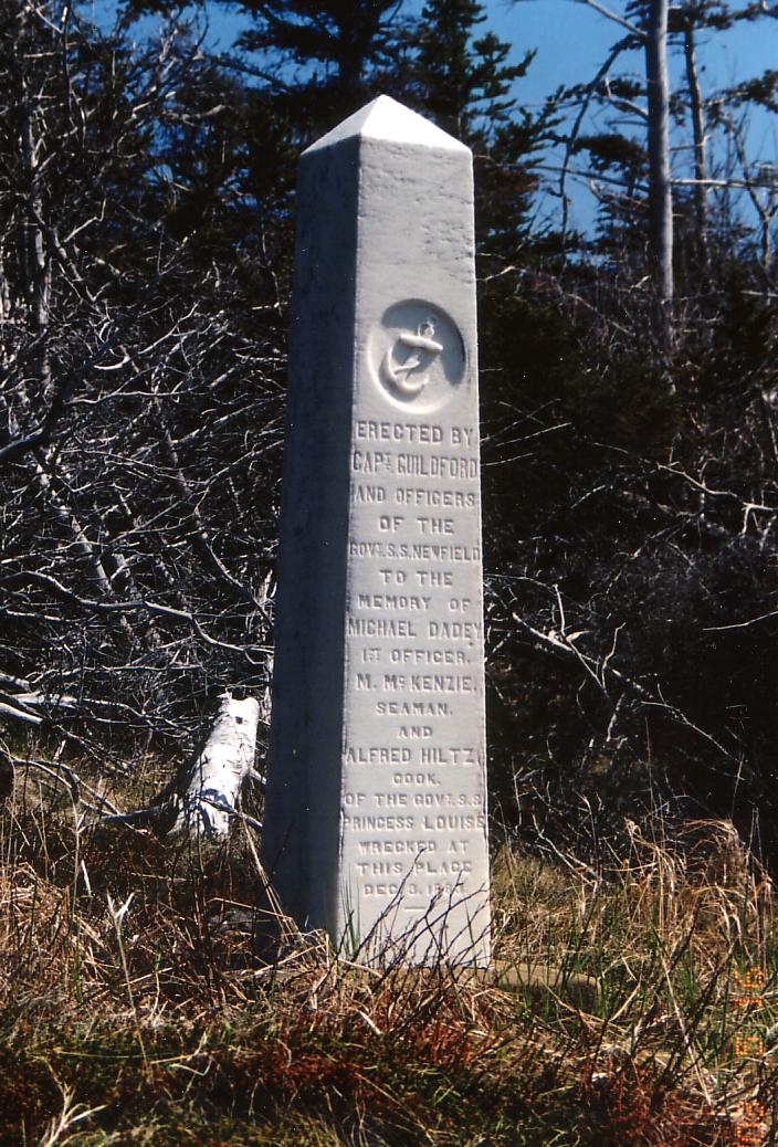 Point Prim: SS Princess Louise monument