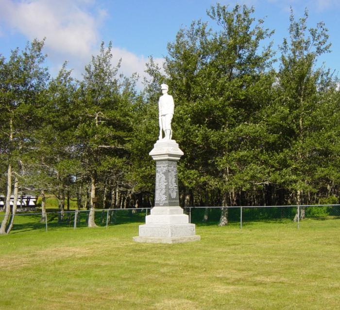 Canso and Hazel Hill, Nova Scotia: war memorial