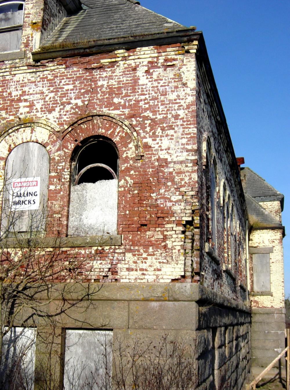 Hazel Hill: Commercial Cable Company telegraph building, southwest corner
