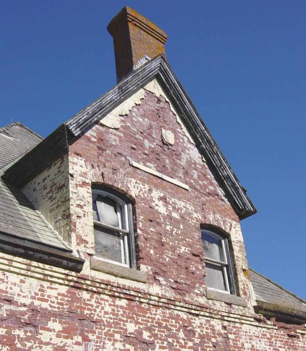 Hazel Hill: Commercial Cable Company telegraph building, west end
