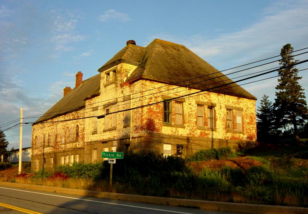 Hazel Hill: Commercial Cable Company telegraph building, south and east sides