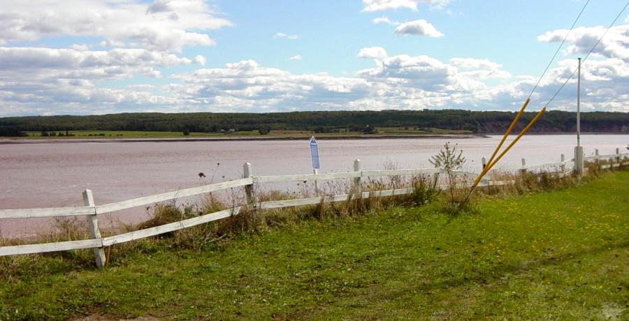 Hants County: Acadian Heritage sign #24, Maitland