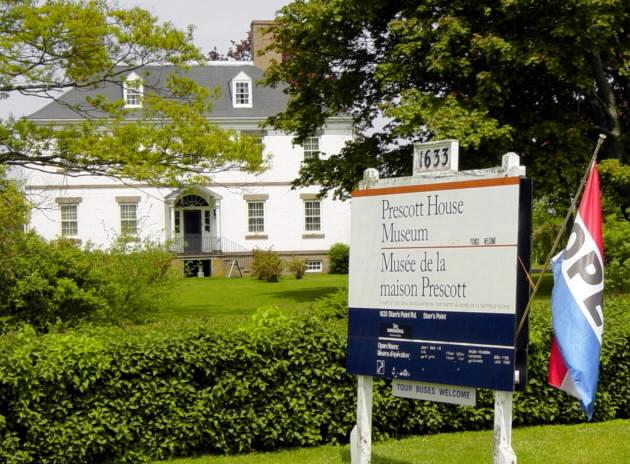 Prescott House: view from road