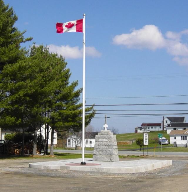 War memorial, Western Shore: general view