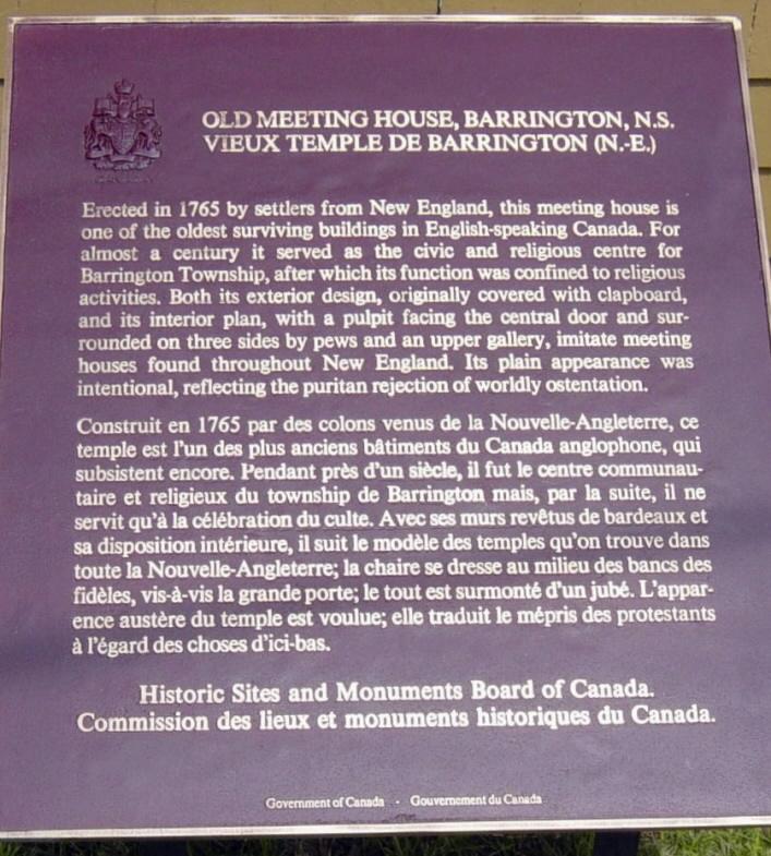 Old Meeting House, Barrington