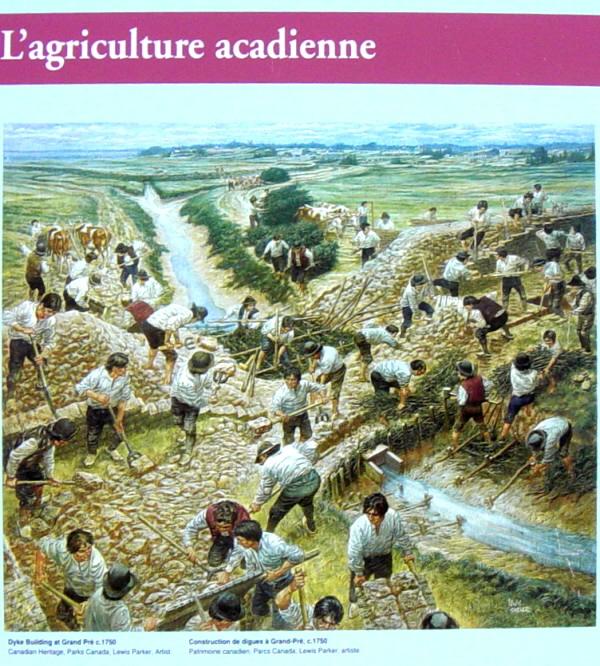 Fort Lawrence interpretative panel